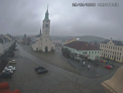 Náměstí, koste sv. Markéty