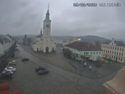 Náměstí, koste sv. Markéty