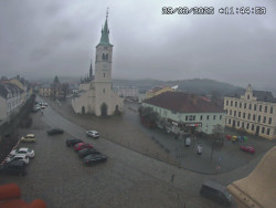 Náměstí, koste sv. Markéty