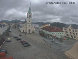 Náměstí, koste sv. Markéty