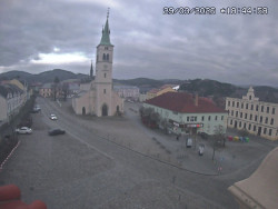 Náměstí, koste sv. Markéty