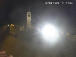 Náměstí, koste sv. Markéty