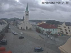 Náměstí, koste sv. Markéty