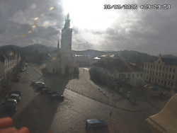 Náměstí, koste sv. Markéty