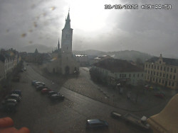 Náměstí, koste sv. Markéty