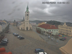 Náměstí, koste sv. Markéty