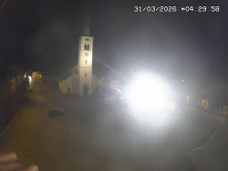 Náměstí, koste sv. Markéty