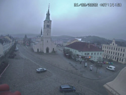 Náměstí, koste sv. Markéty