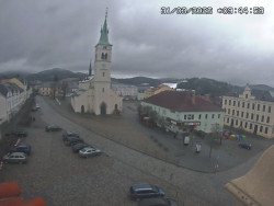 Náměstí, koste sv. Markéty