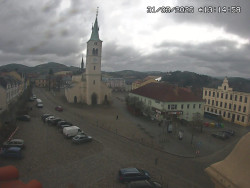 Náměstí, koste sv. Markéty