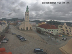 Náměstí, koste sv. Markéty