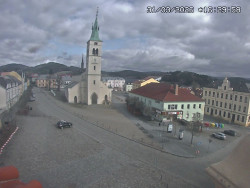 Náměstí, koste sv. Markéty