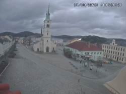 Náměstí, koste sv. Markéty