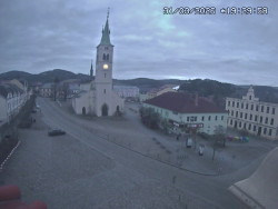 Náměstí, koste sv. Markéty