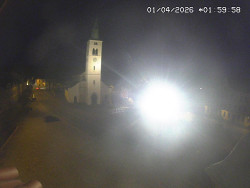 Náměstí, koste sv. Markéty