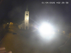 Náměstí, koste sv. Markéty