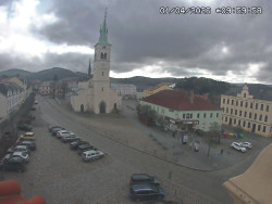 Náměstí, koste sv. Markéty