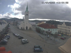 Náměstí, koste sv. Markéty