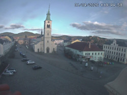 Náměstí, koste sv. Markéty