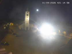 Náměstí, koste sv. Markéty