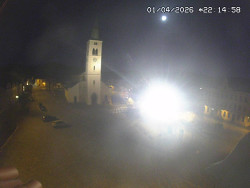 Náměstí, koste sv. Markéty