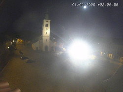 Náměstí, koste sv. Markéty