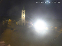 Náměstí, koste sv. Markéty