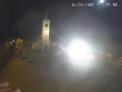 Náměstí, koste sv. Markéty