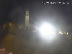 Náměstí, koste sv. Markéty