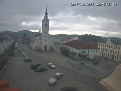 Náměstí, koste sv. Markéty