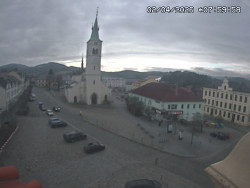 Náměstí, koste sv. Markéty