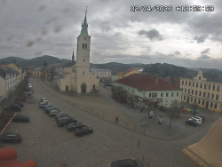 Náměstí, koste sv. Markéty