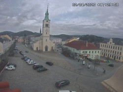 Náměstí, koste sv. Markéty