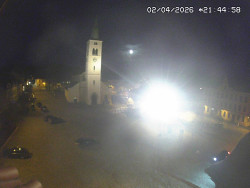 Náměstí, koste sv. Markéty