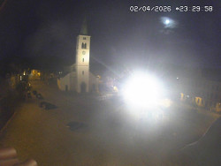 Náměstí, koste sv. Markéty