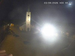 Náměstí, koste sv. Markéty