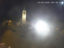 Náměstí, koste sv. Markéty