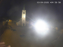 Náměstí, koste sv. Markéty