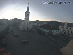 Náměstí, koste sv. Markéty