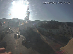 Náměstí, koste sv. Markéty