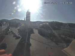 Náměstí, koste sv. Markéty