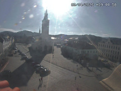 Náměstí, koste sv. Markéty