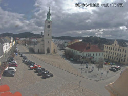 Náměstí, koste sv. Markéty