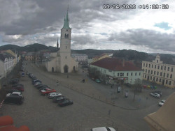 Náměstí, koste sv. Markéty