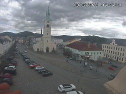 Náměstí, koste sv. Markéty