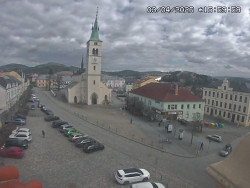 Náměstí, koste sv. Markéty