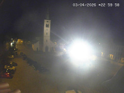 Náměstí, koste sv. Markéty