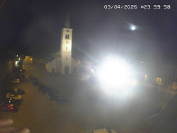 Náměstí, koste sv. Markéty