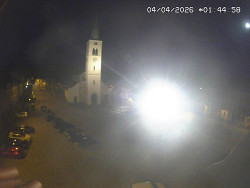 Náměstí, koste sv. Markéty