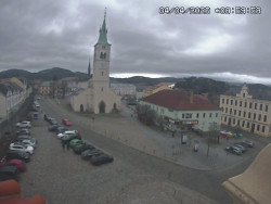 Náměstí, koste sv. Markéty